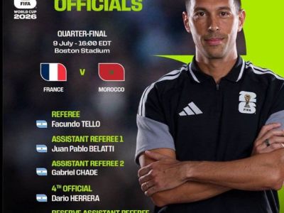 FIFA designa cuerpo arbitral argentino para el Francia vs. Marruecos; la decisión genera debate previo a los cuartos de final